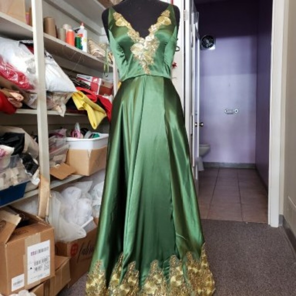 A one of a kind prom dress